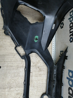 BA000260; Бампер передний; под паркт.; под омыват. (52119-0R280) для Toyota Rav4 50 (2019 -2025)/БУ; Оригинал; Р1, Мелкий дефект; 