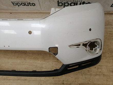 AA036403; Бампер передний; под паркт.; без омыват. (52119-0E914) для Toyota Highlander II рест. (2010 - 2013)/БУ; Оригинал; Р1, Мелкий дефект; 