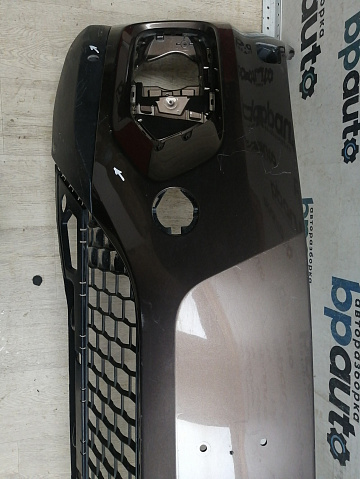 Фотография детали AA045927; Бампер передний, Track-Field; под паркт.; под омыват. (5N0807221T) для Volkswagen Tiguan I рест. (2011- 2016)/БУ; Оригинал; Р1, Мелкий дефект; . Фото номер 5