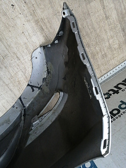 AA045613; Бампер задний; без паркт. (86611-4L200) для Hyundai Solaris I HB (2010- 2014)/БУ; Оригинал; Р1, Мелкий дефект; 