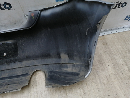 AA044590; Бампер задний; без паркт. (6R6807421BK) для Volkswagen Polo V Hatchback (2009-2013)/БУ; Оригинал; Р1, Мелкий дефект; 