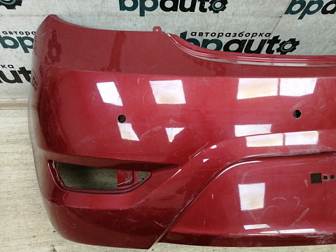 Фотография детали AA033514; Бампер задний; под паркт. (86611-4L200) для Hyundai Solaris I HB (2010- 2014)/БУ; Оригинал; Р2, Удовлетворительное; . Фото номер 5