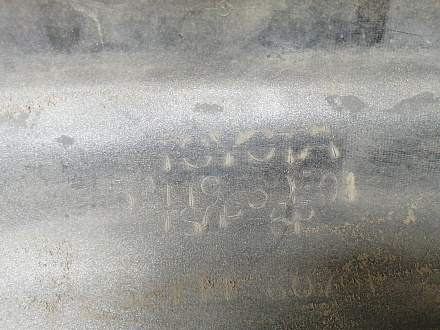 AA015343; Бампер передний; под паркт.; под омыват. (52119-6A921) для Toyota Land Cruiser Prado 150 (2010 — 2013)/БУ; Оригинал; Р0, Хорошее; (4T8) Бежевый (золото)