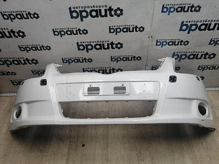 BA000179; Бампер передний; без паркт.; под омыват. (52119-05190) для Toyota Avensis/БУ; Оригинал; Р2, Удовлетворительное; 