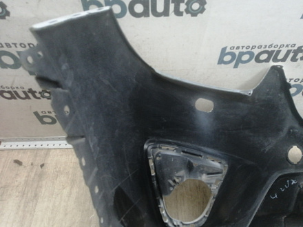 AA045757; Бампер передний; без паркт.; под омыват. (KD45-50031) для Mazda CX-5/БУ; Оригинал; Р1, Мелкий дефект; 