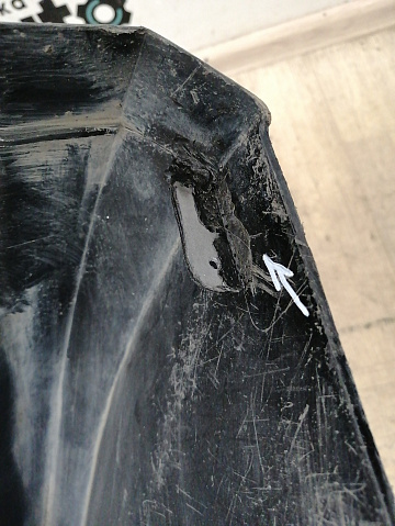 Фотография детали AA043291; Бампер передний, S-line; под паркт.; под омыват. (4G0 807 437 AB) для Audi A6 IV (C7) рест. Sedan (2014-2018)/БУ; Оригинал; Р1, Мелкий дефект; . Фото номер 17