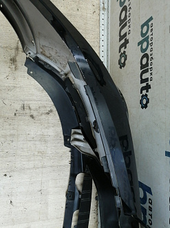 AA046498; Бампер передний; без паркт.; без омыват. (51117303750) для BMW Х1 I (E84) рест. (2012-2015)/БУ; Оригинал; Р1, Мелкий дефект; 