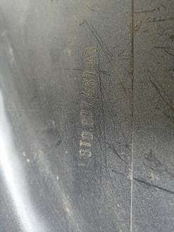 AA045606; Бампер передний, S-line; под паркт.; под омыват. (8T0 807 437 D) для Audi A5/БУ; Оригинал; Р1, Мелкий дефект; 