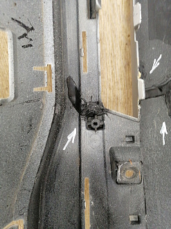 AA038804; Бампер передний; под паркт.; без омыват. (2803118XKV3AA) для Tank 500 (2021-н.в.)/БУ; Оригинал; Р1, Мелкий дефект; 