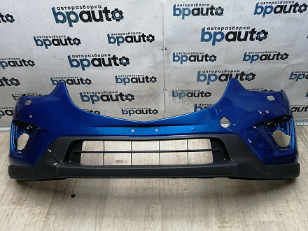 AA045831; Бампер передний; под паркт.; под омыват. (KD45-50031) для Mazda CX-5/БУ; Оригинал; Р2, Удовлетворительное; 