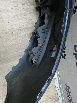 BA000244; Бампер передний; без паркт.; под омыват. (5M0807221N) для Volkswagen Golf Plus II (2009-2014)/БУ; Оригинал; Р2, Удовлетворительное; 