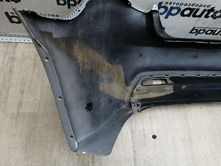 AA046112; Бампер задний; под паркт. (86611-4Y000) для Kia Rio III Sedan (2011- 2015)/БУ; Оригинал; Р1, Мелкий дефект; 