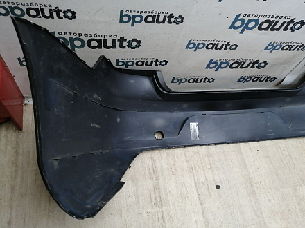 AA046058; Бампер задний, без молдинга; без паркт. (3AE807417) для Volkswagen Passat B7 Sedan (2011- 2014)/БУ; Оригинал; Р1, Мелкий дефект; 