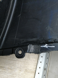 BA000160; Бампер передний, S-line; под паркт.; под омыват. (8T0 807 437 AM) для Audi A5/БУ; Оригинал; Р1, Мелкий дефект; 