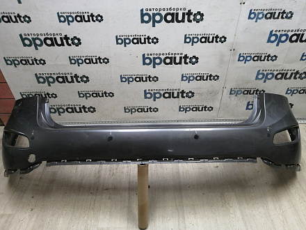 AA044922; Бампер задний; без паркт. (86611-2B700) для Hyundai Santa Fe II рест. (2010-2012)/БУ; Оригинал; Р2, Удовлетворительное; 