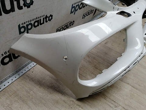 Фотография детали AA046107; Бампер передний, AMG; под паркт.; без омыват. (A2058850925) для Mercedes-Benz C-klasse IV (W205) (2014-2018)/БУ; Оригинал; Р1, Мелкий дефект; . Фото номер 9