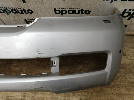 AA035581; Бампер передний; под паркт.; под омыват. (52119-60B20) для Toyota Land Cruiser 200 (2008 — 2012)/БУ; Оригинал; Р1, Мелкий дефект; 