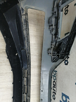 AA046162; Бампер передний; без паркт.; под омыват. (562 807 221) для Skoda Kodiaq I (2016- 2021)/БУ; Оригинал; Р1, Мелкий дефект; 