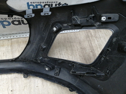 AA044863; Бампер передний; без паркт.; без омыват. (9674576177) для Peugeot 308 I рест. (2011-2015)/БУ; Оригинал; Р2, Удовлетворительное; 