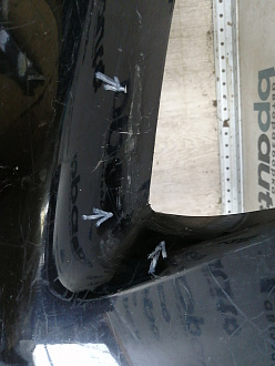 Бампер передний Тойота Rav4 30 рест. V 2.4 2009 - 2012, б/у, фото 6