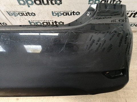Фотография детали AA042835; Бампер задний; без паркт. (52159-12B30) для Toyota Corolla 150 рест. (2010-2013)/БУ; Оригинал; Р1, Мелкий дефект; . Фото номер 3