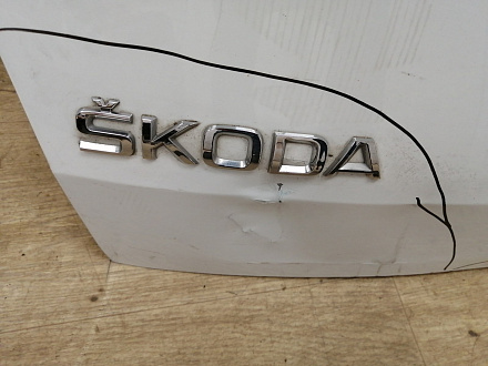 Крышка багажника Шкода Kodiaq I 2016- 2021, б/у, фото 12