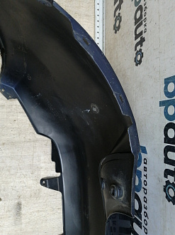 BA000211; Бампер задний; без паркт. (52159-02400) для Toyota Auris I (2007- 2010)/БУ; Оригинал; Р1, Мелкий дефект; 