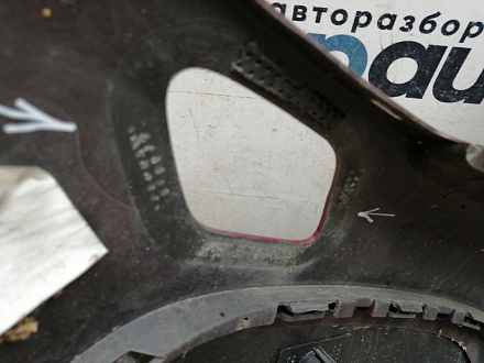 AA044990; Бампер передний; под паркт.; под омыват. (95122388) для Opel Mokka (2012 - 2015)/БУ; Оригинал; Р1, Мелкий дефект; 