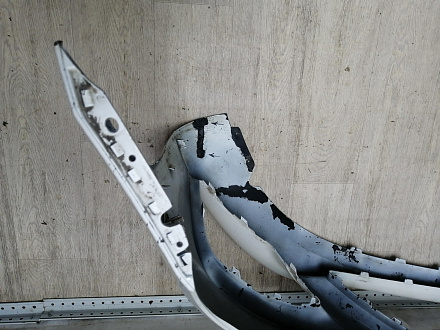 AA046176; Бампер передний AMG; под паркт.; без омыват. (A2228851125) для Mercedes-Benz S-klasse VI Sedan (W222) (2013-2017)/БУ; Оригинал; Р1, Мелкий дефект; 