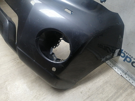 AA045965; Бампер передний; под паркт.; под омыват. (52119-60G50) для Toyota Land Cruiser Prado 150 рест. (2013 — 2017)/БУ; Оригинал; Р1, Мелкий дефект; 