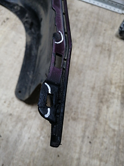 BA000142; Бампер задний; без паркт. (86611-4L000) для Hyundai/БУ; Оригинал; Р1, Мелкий дефект; 