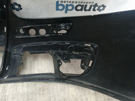 AA044496; Бампер передний; без паркт.; под омыват. (1K0807221D) для Volkswagen Jetta V (2005- 2010)/БУ; Оригинал; Р1, Мелкий дефект; 