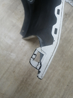 BA000206; Бампер передний; под паркт.; под омыват. (62022-1ME0H) для Infiniti/БУ; Оригинал; Р1, Мелкий дефект; 