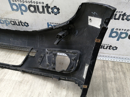 AA044681; Бампер передний, Sport-Style; без паркт.; под омыват. (5NU807221) для Volkswagen Tiguan I рест. (2011- 2016)/БУ; Оригинал; Р1, Мелкий дефект; 
