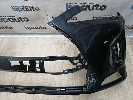 AA046307; Бампер передний; под паркт.; под омыват. (52119-48590) для Lexus RX IV рест. (2019 — 2022)/БУ; Оригинал; Р1, Мелкий дефект; 
