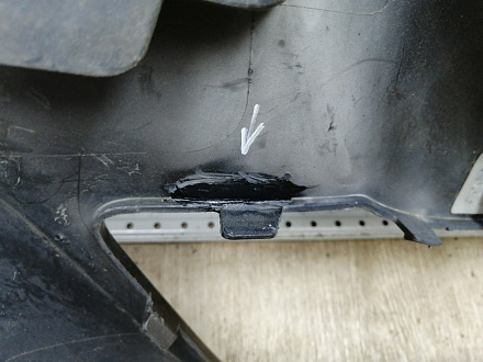 BA000092; Бампер передний; под паркт.; под омыват. (A2048855238) для Mercedes-Benz GLK-klasse I (X204) (2012-2015)/БУ; Оригинал; Р2, Удовлетворительное; 