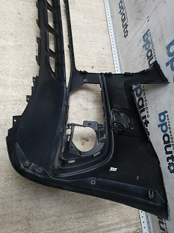 BA000256; Бампер передний, S-line; без паркт.; под омыват. (8R0 807 437 AC) для Audi Q5 I рест. (2012-2017)/БУ; Оригинал; Р1, Мелкий дефект; 