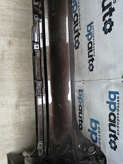 AA045379; Бампер задний; без паркт. (6410D125) для Mitsubishi Pajero Sport III (2015-2020)/БУ; Оригинал; Р1, Мелкий дефект; 