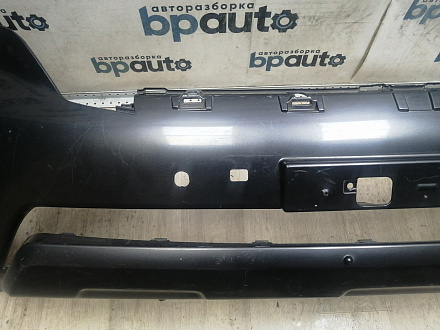 AA045965; Бампер передний; под паркт.; под омыват. (52119-60G50) для Toyota Land Cruiser Prado 150 рест. (2013 — 2017)/БУ; Оригинал; Р1, Мелкий дефект; 