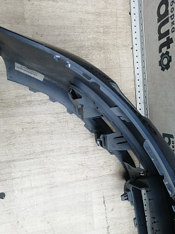 BA000244; Бампер передний; без паркт.; под омыват. (5M0807221N) для Volkswagen Golf Plus II (2009-2014)/БУ; Оригинал; Р2, Удовлетворительное; 