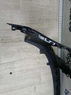 AA046169; Бампер передний; без паркт.; без омыват. (86511-H0000) для Kia Rio IV Sedan (2017- 2020)/БУ; Оригинал; Р1, Мелкий дефект; 