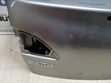 AA045239; Крышка багажника (BBY3-5261XB) для Mazda 3 BL/БУ; Оригинал; Р1, Мелкий дефект; (38P) Серый