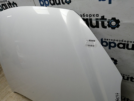 AA045289; Капот (KDY35231XA) для Mazda CX-5/БУ; Оригинал; Р1, Мелкий дефект; (34K) Белый перламутр