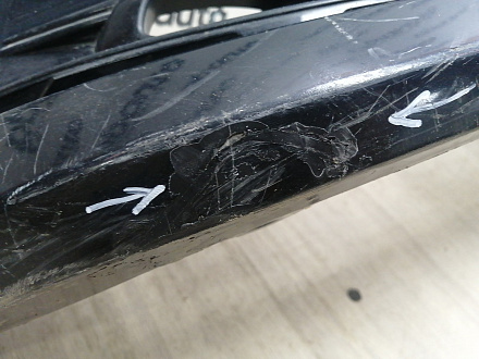 BA000243; Бампер передний; под паркт.; под омыват. (52119-06J20) для Toyota Camry 70 рест. (2021-2024)/БУ; Оригинал; Р1, Мелкий дефект; 