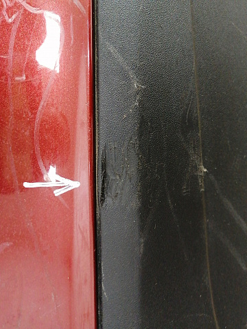 Фотография детали AA027921; Бампер передний; без паркт.; под омыват. (30763408) для Volvo XC60 I (2008-2013)/БУ; Оригинал; Р1, Мелкий дефект; . Фото номер 13