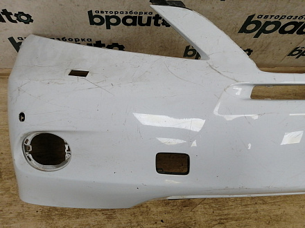 AA034935; Бампер передний; под паркт.; под омыват. (52119-48370) для Lexus RX III (450h) (2009 — 2012)/БУ; Оригинал; Р1, Мелкий дефект; 