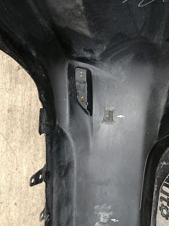 AA036331; Бампер задний; без паркт. (52159-12B30) для Toyota Corolla 150 рест. (2010-2013)/БУ; Оригинал; Р1, Мелкий дефект; 