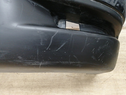 AA030780; Бампер задний; под паркт. (85022-4AA0H) для Nissan Almera III (G15) (2012-2018)/БУ; Оригинал; Р1, Мелкий дефект; 