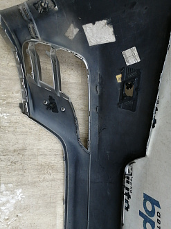 AA045878; Бампер передний; под паркт.; под омыват. (J8A2-17F003-GAW) для Land Rover Range Rover Velar L560 (2017 - 2023)/БУ; Оригинал; Р1, Мелкий дефект; 