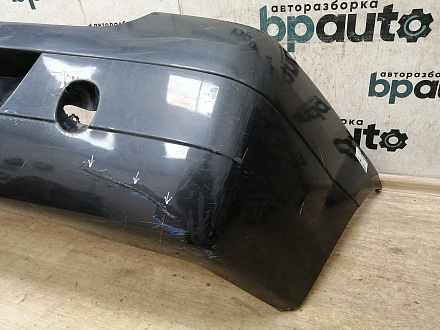 AA033328; Бампер задний; без паркт. (8200697213) для Renault Logan I (2004-2009)/БУ; Оригинал; Р1, Мелкий дефект; 